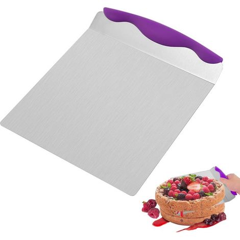 Serveur de Gâteau, Pelle à Gâteaux et Pizza, Pelle à Gâteau en Acier Inoxydable, Convient aux Débutants en Pâtisserie, aux Passionnés de Pâtisserie et aux Boulangers Professionnels, 24cm x 20.3cm (1/5)