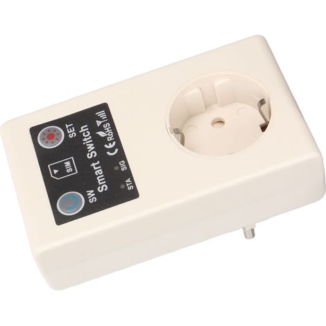 Prise intelligente 16 A ABS avec télécommande via application pour pompes, routeurs et appareils électroménagers - Prise UE 110 à 250 V (1/5)