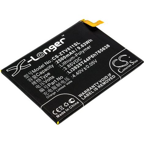 NX - Batterie téléphone, smartphone, GSM pour ZTE 3.85V 2500mAh - LI3925T44P6H765638 (1/2)