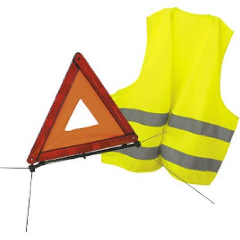 1 Triangle de Signalisation - 1 Gilet de securite