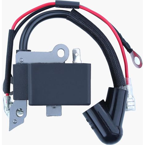 Module de bobines d'allumage avec câble pour Husqvarna 136 137 141 235 240 23 26 36 41 Tronçonneuse 530039143, 545199901 Pièces de rechange (1/5)