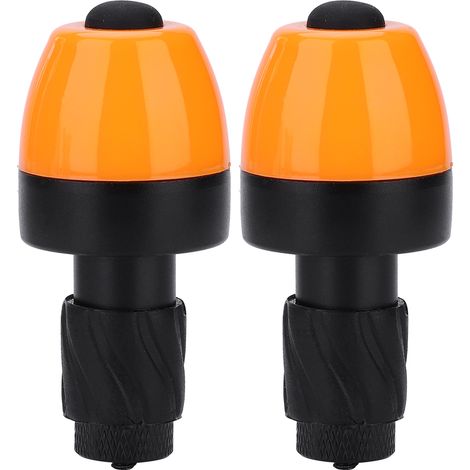 paire de feux LED d'extrémité de guidon de vélo, clignotants et lampes de sécurité. (1/5)