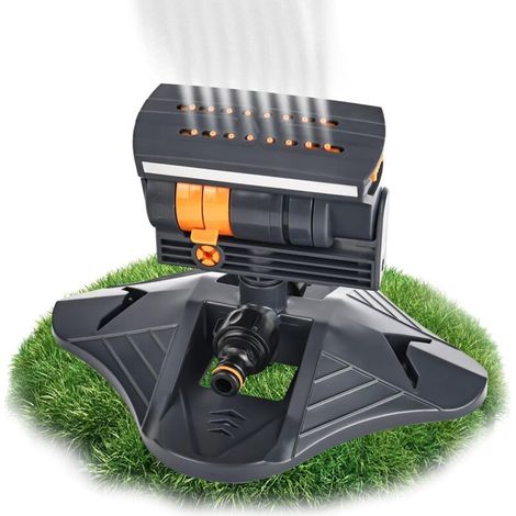16-nozzle lawn sprinkler for garden watering, 4 modes, automatic oscillation, square sprinkler, lawn and zone sprinkler, irrigation system, sprinkler (1/4)