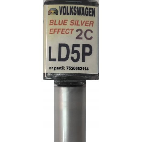 Pintura de retoque para coches VW LD5P 2C azul plata PARA ARAÑAZOS (1/5)