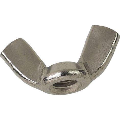 Ecrou papillon zingué blanc D14 en boîte de 50 - NEGOCE PLUS - EO14BLC