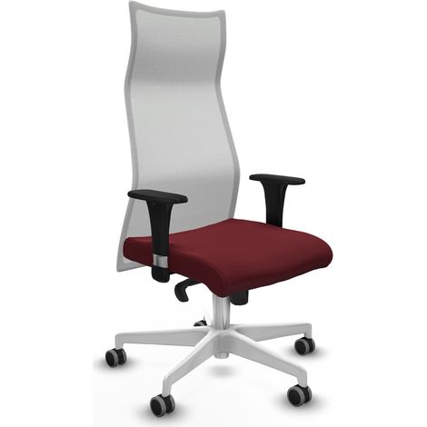 Silla de Oficina Albacete Piqueras y Crespo B1C026G Granate