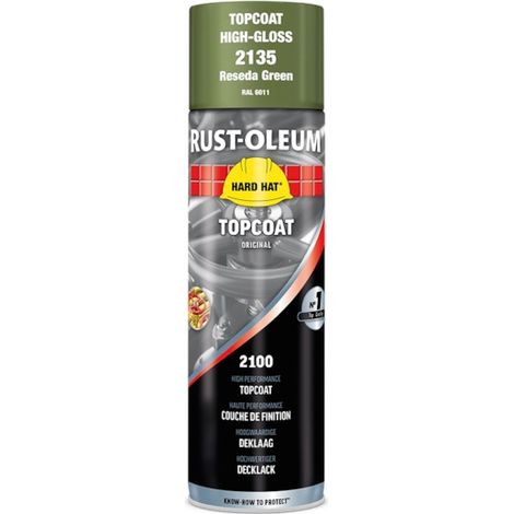 Peinture de finition Hard Hat - RUST-OLEUM - Vert résada ral 6011