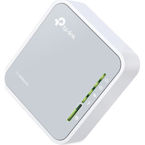 TP-Link TL-WR902AC router wireless Fast Ethernet Dual-band (2.4 GHz/5 GHz) 4G Bianco (1/5)