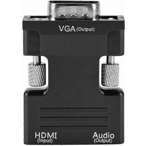Adaptateur HDMI vers VGA avec entrée auxiliaire 3,5 mm (1/3)