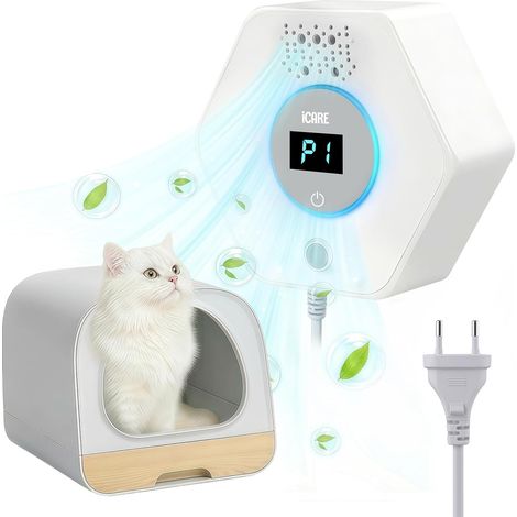 Odour Eliminator for Cat Litter, Litter Tray with Attendance Detector (1/5)