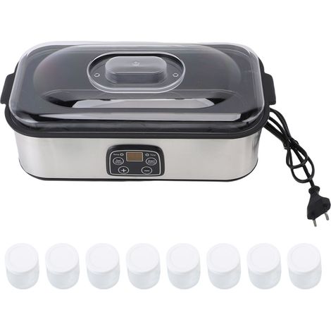 Machine yaourt 0-48 heures minuterie 8 tasses – Contrôle température automatique électrique maison EU 220V, cuisine (1/5)