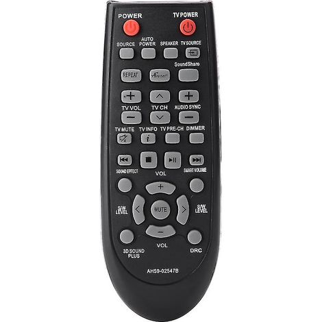 Télécommande de remplacement pour barre de son SAMSUNG HWF450ZA HWF450 PSWF450 AH68-02644D-00 (1/5)