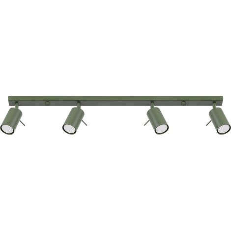 RING-SPOTLIGHT 4 GU10 OLIVE GREEN SOLLUX SL.1504 (1/5)