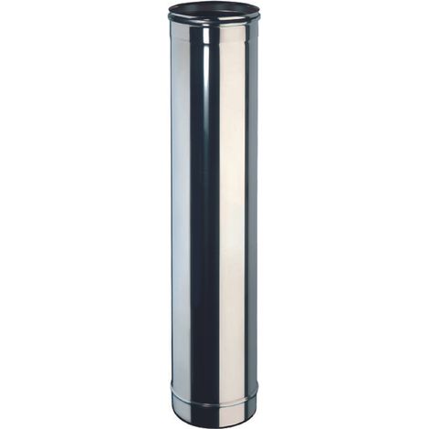 Elemento lineare mf - inox l 1000 mm tubo inox rigido 1000 ps d 250