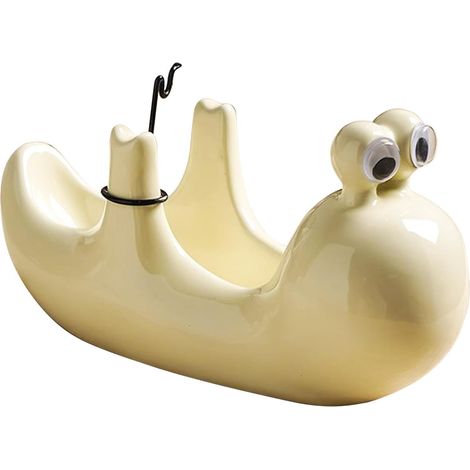 Support pour d'encens Décor De Bureau Résistant À La Chaleur Support Brûle-Encens en Forme d'Escargot Pour Intérieur Pêche Barbecue Pique-Nique Balcon Jardin Patio Bureau (1/5)