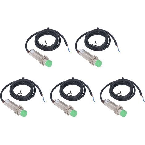 Capteur de proximité inductif M18 LED rouge sans contact interrupteur normalement fermé à 2 fils 10-36VDC (1/4)