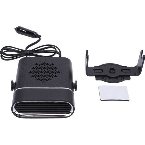 Chauffage portable pour voiture 24 V – Puissant, multifonctionnel et désembuage rapide du pare-brise noir (1/5)