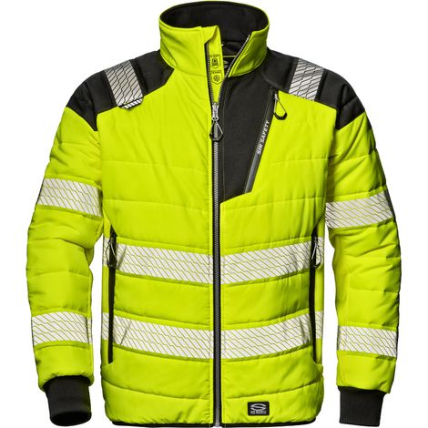 SIR SAFETY SYSTEM STORM RUSH Blouson de travail haute visibilité jaune et noir Taille XL