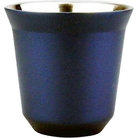 Verre à vin Proof en acier inoxydable, idéal pour toutes les boissons, sans pied-Dark Blue (1/5)