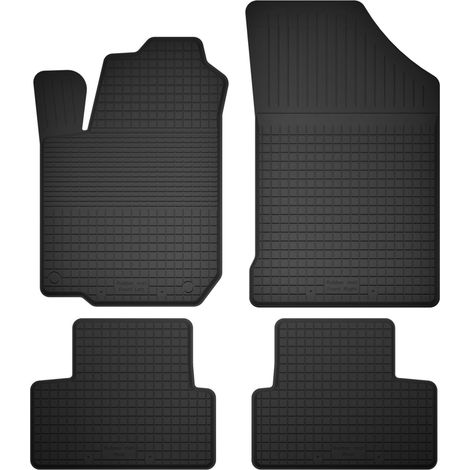 Gummifußmatten, 4er-Set, universell passend für: Kia Picanto II JE Schrägheck (2011-2017)