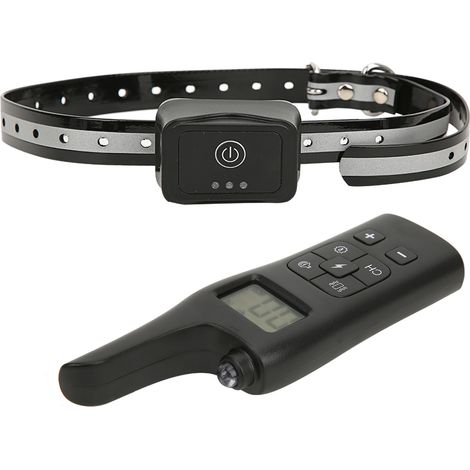 Collier électronique de dressage pour chien avec télécommande 800 m, étanche, à vibrations et avertissement, prise UE 110-240 V (1/5)