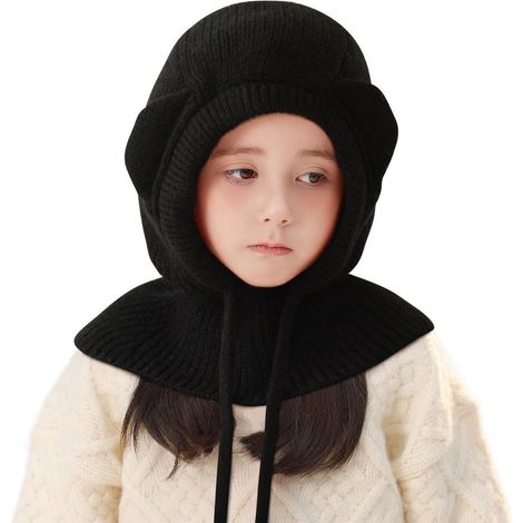 Kinder Sturmhaube 2-in-1 mit Ohrendesign, winddicht & verstellbar, 2-6 Jahre (1/5)