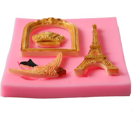 Moule en Silicone pour Pâtisserie en Forme de Tour à Gâteau, Biscuits et Chocolat (1/5)