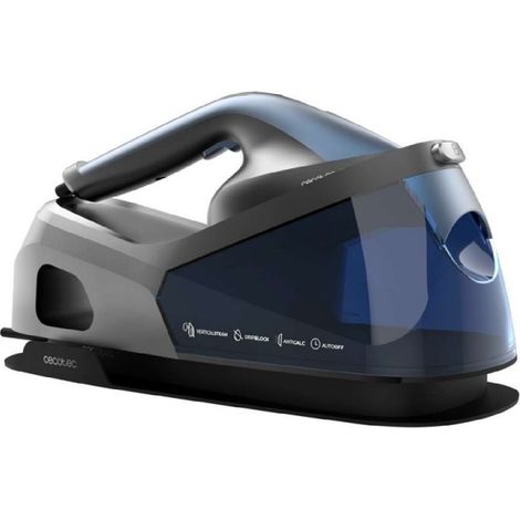 Cecotec Centro de Planchado Vertical IronHero V-2400 Station. 2400W, Suela Cerámica Turbo Slide, Depósito 1,2L, 3 Modos (1/3)