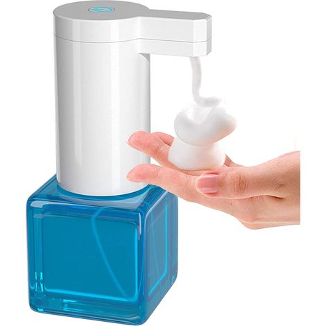 Automatischer Seifenspender, 260 ml USB-Seifenspender, berührungsloser Flüssigschaum-Infrarotsensor für Küche, Badezimmer, Büro, Hotel