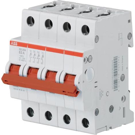 Interrupteur (Sd200) 4 pôles 40A 2CDD284101R0040 ABB 364004
