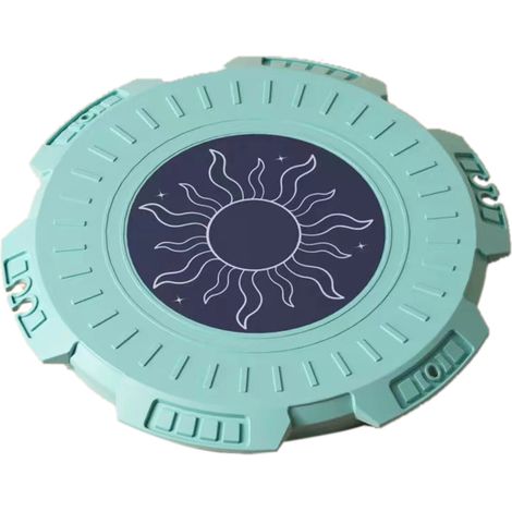 Tapis de torsion élastique PP grande taille silencieux, disque de torsion pour fitness à domicile, vert (1/5)