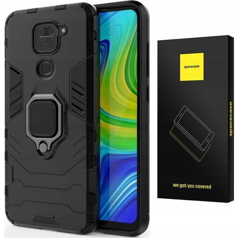 Étui Spacecase X-Ring pour Redmi Note 9 noir (1/5)