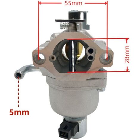 Le carburateur KH-22-853-02-S convient aux moteurs KS530-3011, KS530-3012 et 707-024, offrant une efficacité d'atomisation élevée pour le système d'alimentation.