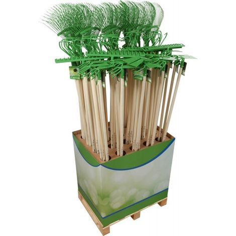 Set Di Spazzole Rake Fogli Coltivatore U. Doppia Hoe - 80 Unità (1/2)