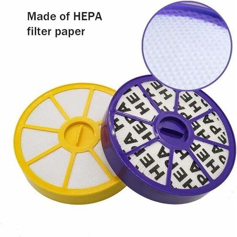 Kit de filtre HEPA avant et arrière pour Dyson DC05 DC08 DC15 DC19 DC20 DC21 remplacement de l'aspirateur du moteur inférieur supérieur avant