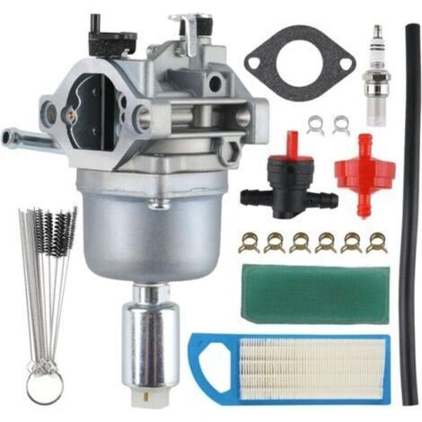 Carburateurs adaptés aux moteurs B&S 594601 796587 591736 19 19.5 20 20.5 21 hp, aux tondeuses/tracteurs autoportés Craftsman, aux moteurs monocylindres OHV Intek et aux carburateurs Nikki. (1/5)