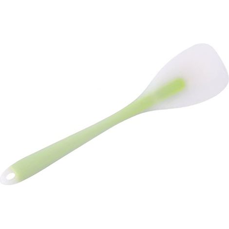 Spatule en silicone antiadhésive résistante aux hautes températures pour la cuisson du beurre en cuisine.