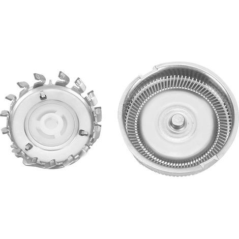 Scherkopf aus Stahl für Philips Rasierer HQ4, HQ46, HQ481, HQ851, HQ6990, HQ803 – 3er-Pack (1/4)