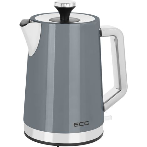Bollitore elettrico ecg rk 1766 vintage scuro 1.7 l 2200 w