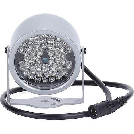 Éclairage infrarouge, lampe de vision nocturne à 48 LED pour intérieur -- (1/5)