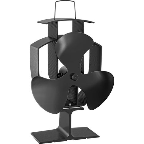 Ofenventilator mit 3 Flügeln, selbstbetrieben, thermisch 50-300°C, homogene Luftverteilung für den Kamin (1/5)