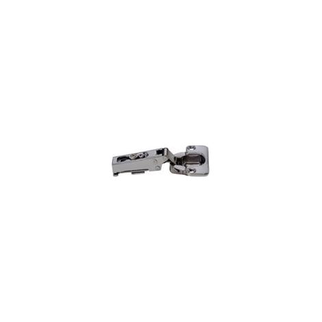Charnière invisible inox - Diametre boîtier : 35 mm - Epaisseur porte maxi : 20 mm - Epaisseur porte mini : 15 mm - Matériau : Inox 304 - Montage : En applique - Ouverture : 100° - SUGATSUNE (1/4)