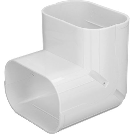 Klimaanlagen-Schlauchabdeckung, vertikale Winkelrohrabdeckung, dekorative PVC-Split-Line-Abdeckung, Set für 5–10 PS (1/5)