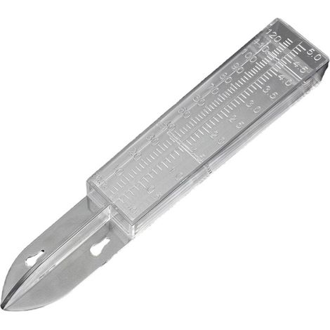 Pluviomètre avec Support collecteur de Pluie en Plastique Bricolage Artisanat Jardin cône Transparent Eau Sol Jardin extérieur Outil de Mesure