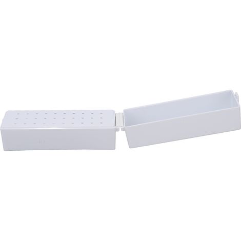 Boîte de rangement pour nail art à 30 compartiments, présentoir pour embouts de vernis à ongles, boîte de rangement pour forets, coffret à outils pour ongles (1/5)