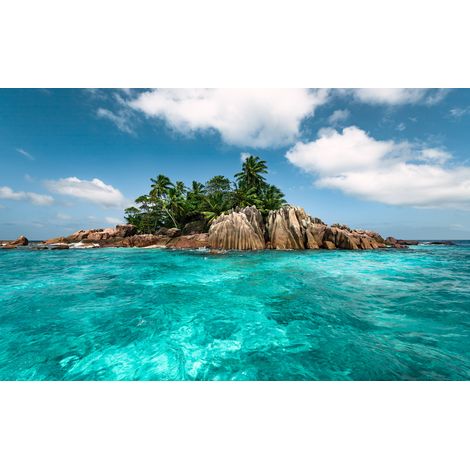 Papier peint panoramique naturel Île au Trésor (1/4)