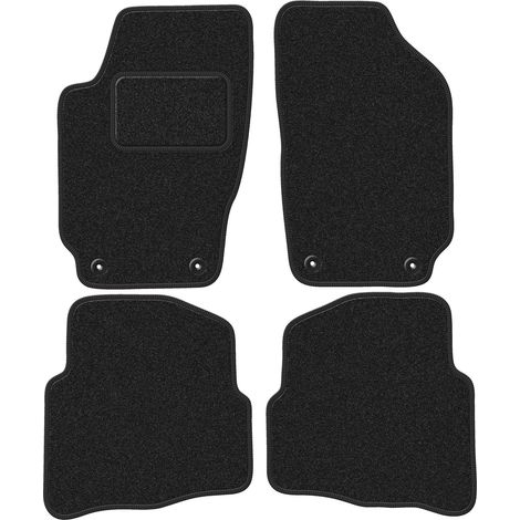 Tappetini auto in velluto per: Skoda Fabia I hatchback, berlina, station wagon (1999-2007) antracite