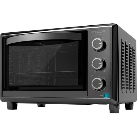 Cecotec 03818 BakeandToast 2600 Forno elettrico 26 L 1500 W convezione 6 programmi con pala per pizza colore Nero (1/8)