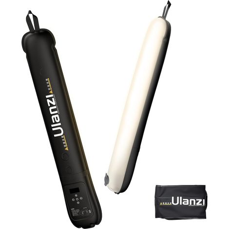 Tube lumineux LED portable UA20, 20 W, bicolore, gonflable, magnétique, à intensité variable (2700–6500 K), étanche, idéal pour la photographie et le camping (1/5)