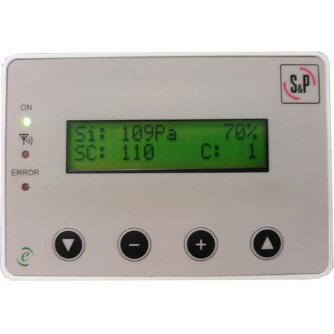 S&P PROSYS ECOWATT - Eingabe-Terminal, ECOWATT-PLUS Modelle - 5401624700